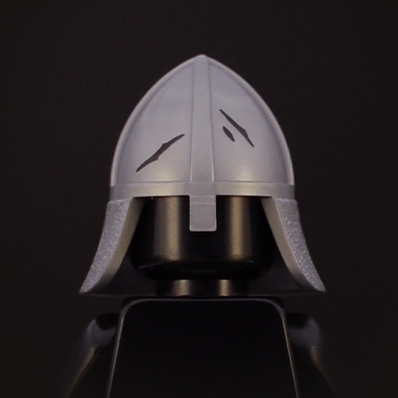 Helmet Battle-Damaged Print