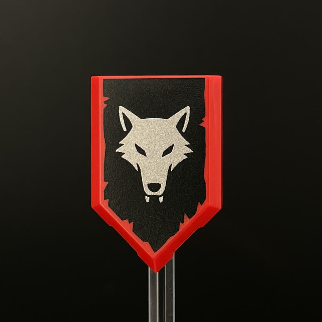 Wolfpack Crest Banner Print