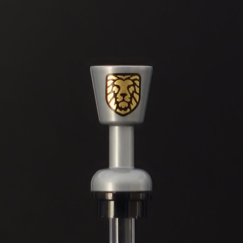 Goblet Lion Emblem Print