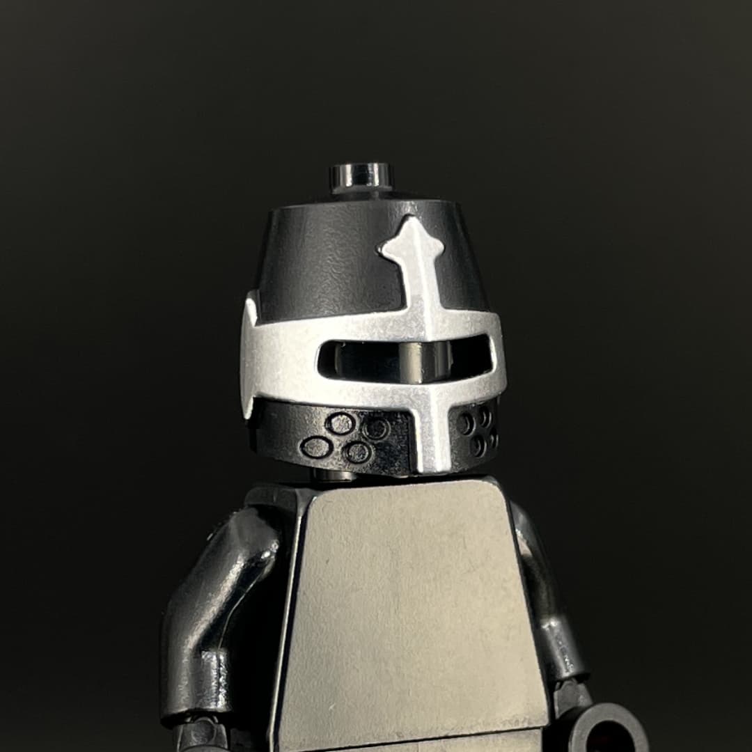 Knight Helmet Full Visor Print