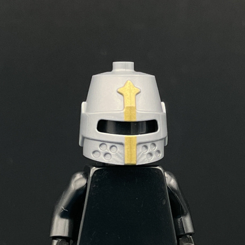 Knight Helmet with Streak Print