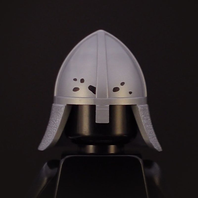 Helmet Battle-Damaged Print