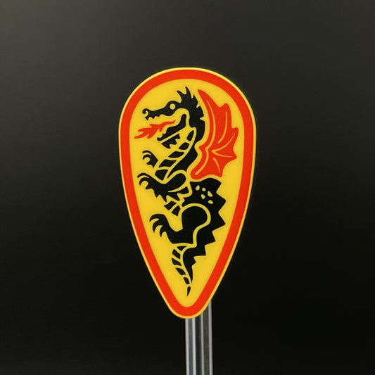 Dragon Masters Shield Ovoid Print