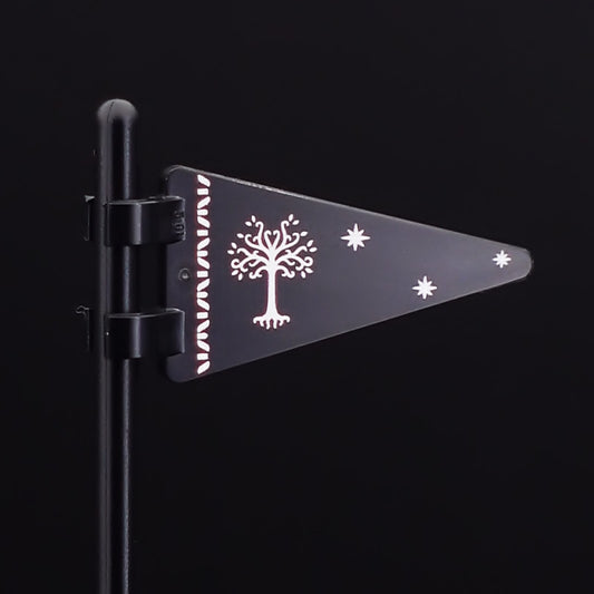 Decorated Tree Flag Print V2