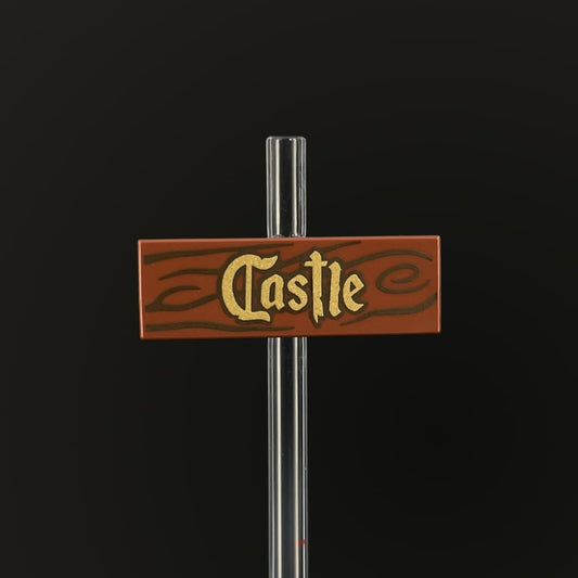Castle - Road Sign Print
