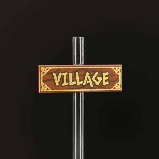 Village - Road Sign Print