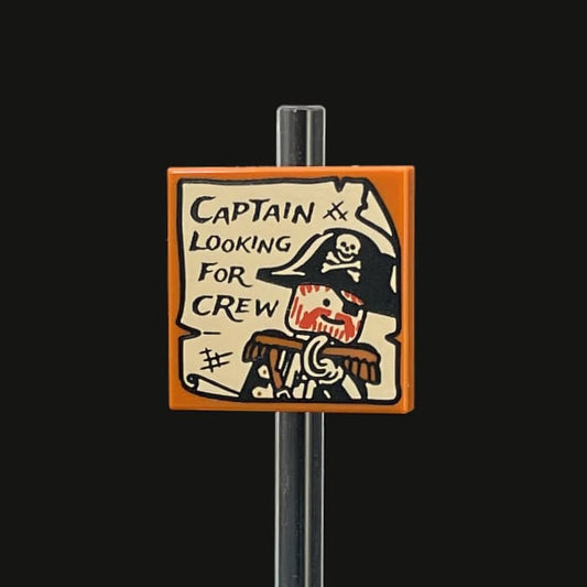 Captain looking for Crew Print