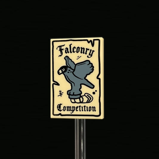 Falconry Competition Print